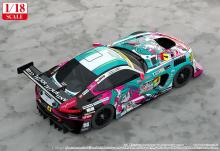 Good Smile Racing Hatsune Miku GT Project 1/18 Good Smile Hatsune Miku AMG 2025 Opening Race Ver. 1/18 scale pre-painted resin (PU) diecast model car