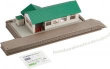 TOMIX N gauge wooden station building set green 4202 model railroad supplies