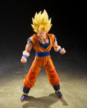 TAMASHII NATIONS SHFiguarts Dragon Ball Z Super Saiyan Son Goku (The Beginning of the Final Battle) Approximately 145mm PVC & ABS Painted Movable Figure