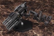 Kotobukiya Armored Core V Overed Weapon Set, total length approx. 245mm, 1/72 scale plastic model