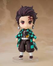 TAMASHII NATIONS Figuarts mini Demon Slayer: Kimetsu no Yaiba Kamado Tanjiro (Rengoku Kyojuro's Nichirin Sword ver.) Approx. 90mm PVC & ABS painted movable figure