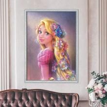 Jigsaw Puzzle Tangled Rapunzel Shining Hair Princess 2000 Pieces (73x102cm) D-2000-633
