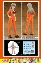 Hasegawa 1/12 Egg Girls Collection No.25 Lucy McDonnell (Overall) Unpainted Resin Kit SP515
