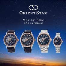 ORIENT STAR Contemporary Semiskeleton Contemporary Semiskeleton 500 MOVING BLUE Power Reserve 50 Hours RK-AT0008L Men's Silver