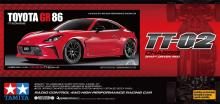 Tamiya 1/10 Electric RC Car Series No.694 1/10RC Toyota GR 86 TT-02 Chassis 58694