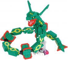 Kawada Nanoblock Pokemon Rayquaza Extreme DX NBPM_074