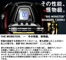 Daiwa Seaborg 1200 MJ English Display (Right handle)