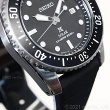 SEIKO Diver's Watch Prospex DIVER SCUBA Solar SBDN075 Men's Black
