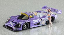 Hasegawa 1/24 Sauber Mercedes C9 Claire Frost w/Figure Plastic Model SP582
