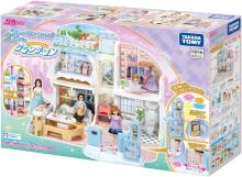Takara Tomy Licca-chan Talking Auto-Lock Two-Story Grand Maison Dress-Up Pretend Play Toy for Ages 3 and Up