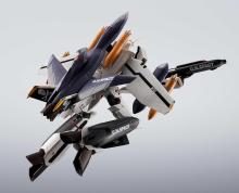 TAMASHII NATIONS HI-METAL R Macross Zero VF-OS Phoenix (Roy Focker's Custom) + QF-2200D-B Ghost, Approx. 140mm ABS & Diecast & PVC Painted Movable Figure