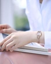 SEIKO Watch LUKIA Happy Collection SSWA016 Women's Silky Pink