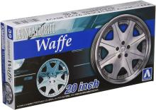 Aoshima Bunka Kyozai (AOSHIMA) The Tuned Parts No. 82 1/24 AVS Model F7 20-inch Plastic Model