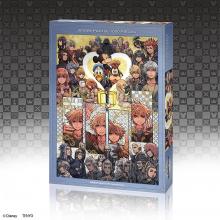 Tenyo (Made in Japan) 1000 Piece Jigsaw Puzzle Disney KINGDOM HEARTS 20th Anniversary Art (51x73.5cm) D-1000-893 Comes with Glue, Spatula, and Service Card