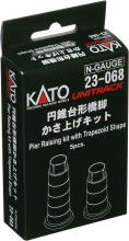 KATO N gauge frustoconical bridge pier raised kit 23-068 model railroad supplies
