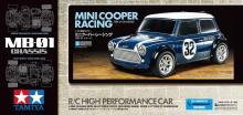 Tamiya 1/10 Scale Electric RC Car Series No. 747 Mini Cooper Racing (MB-01 Chassis) Electric Radio Control 58747
