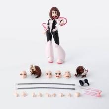 TAMASHII NATIONS SHFiguarts My Hero Academia Ochaco Uraraka, approximately 130mm, PVC & ABS painted action figure
