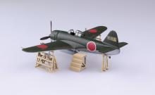 Aoshima Bunka Kyozaisha 1/72 Shin Great War Machine Series No.18 Kawanishi Shiden Type 11 Otsu Ver.2 Plastic Model