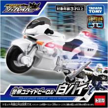 TAKARA TOMY Tomica Job Labor Police Unite Vehicle Police Bike Mini Car Toy for ages 3 and up