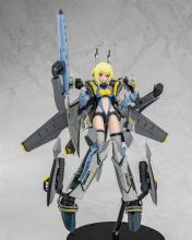 Aoshima Bunka Kyozai VFG Macross F VF-25S Super Messiah MC-18 (Airplane), Approximately 155mm Tall, Pre-Colored Plastic Model Kit
