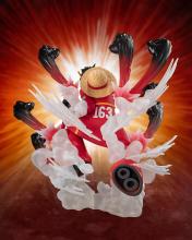 TAMASHII NATIONS Figuarts ZERO ONE PIECE (Super Fierce Battle) Monkey D. Luffy -Gomu Gomu no Hawk Gun Ranbu- Approx. 185mm PVC & ABS Pre-painted Complete Figure