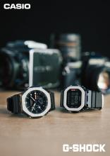 CASIO G-Shock Watch Metal Cover GM-2100M-1A Men's Silver