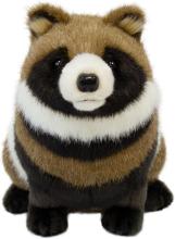 Yoshitoku Land Friends Plush Toy Raccoon 180345 Size: Approx. H21 x W17 x D31cm