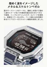 CASIO G-Shock Watch G-LIDE Bluetooth Equipped Uses Environmentally Friendly Materials GBX-100S-2JF Men's Blue
