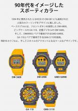 CASIO G-SHOCK Watch GMD-S6900Y-9JF Yellow Ladies