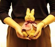 Yoshitoku Peter Rabbit Flopsy S W12×H22×D12cm Acrylic ‎182615