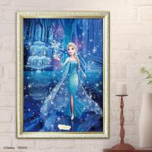 Tenyo (Tenyo) (Made in Japan) 500-Piece Jigsaw Puzzle Disney Elsa's Magic (Frozen) (35x49cm) D-500-683 Flash Magic with Glue, Spatula, and Service Card