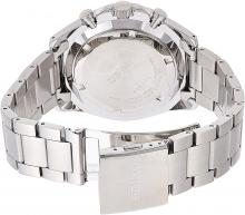 SEIKO quartz chronograph 100M waterproof white dial SSB317P1