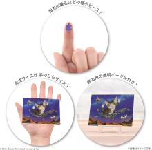 Yanoman 150 Piece Petit Paris Clear Jigsaw Puzzle WACHIFIELD Desert Shooting Star (7.6x10.2cm) 2308-66 No glue required No frame required Mini easel included Piece request postcard included