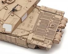 Tamiya 1/48 Military Miniature Series No.101 British Main Battle Tank Challenger 2 Iraq War Specification Plastic Model 32601 Molding Color