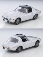 Tomytec Tomica Limited Vintage 1/64 Scale LV-139c Toyota Sports 800 with Custom Wheels, Silver, 1969 Model, Finished Product, 336037