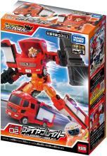 TAKARA TOMY Tomica Job Laborer TJB02 Fire Braver Morita Multipurpose Fire Pump Vehicle MVF Mini Car Toy for ages 3 and up
