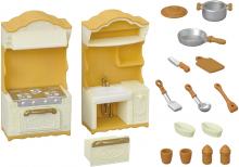 Sylvanian Families furniture kitchen stove sink set Ka-420