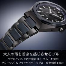 CITIZEN Watch Attesa Light-Powered Eco-Drive GPS Radio-Controlled Waterproof Limited Edition Blue Universe Collection Lightweight CB3046-76E Men's Black Blue