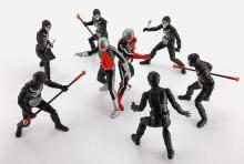 TAMASHII NATIONS SHFiguarts Kamen Rider Shocker Combatant Hell's Showa Monster Edition, approximately 145mm PVC & ABS painted action figure