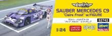 Hasegawa 1/24 Sauber Mercedes C9 Claire Frost w/Figure Plastic Model SP582
