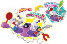 SEGA FAVE Anpanman DIY Assembled Crash! Screw-Screw Baikin UFO (Japan Toy Award Action Category Excellence Award)
