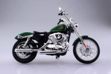 Maisto 1/12 Finished Bike Harley Davidson 2012 XL 1200V Seventy Two Green