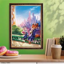 Tenyo (Tenyo) (Made in Japan) 300-Piece Jigsaw Puzzle Disney Break Time (30.5x43cm) D-300-079 with Glue, Spatula, and Service Card
