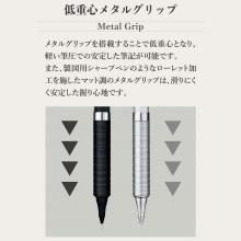 Pentel Mechanical Pencil Orens 0.5mm XPP1005G-MGA Magnetite Black