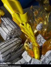 TAMASHII NATIONS Figuarts Zero Touche Métallique Saint Seiya Gemini Saga Approximately 210mm ABS & PVC Pre-painted Finished Figure