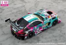 Good Smile Racing Hatsune Miku GT Project 1/64 Good Smile Hatsune Miku AMG 2025 Presentation Ver. 1/64 scale die-cast painted miniature car