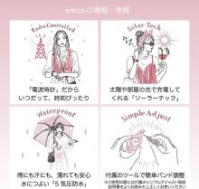 CITIZEN Wicca Limited Edition Solar Tech Radio Controlled Watch Waterproof Pink Gold KS1-864-93 Women's Pink