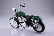 Maisto 1/12 Finished Bike Harley Davidson 2012 XL 1200V Seventy Two Green