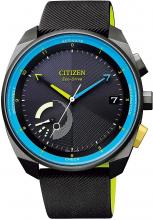 CITIZEN Eco-Drive Photopower Smart Watch Eco-Drive Riiiver Rubber Band Model BZ7005-07F Men's Black