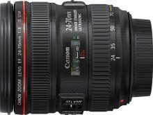 Canon standard zoom lens EF24-70mm F4 L IS USM Full size compatible